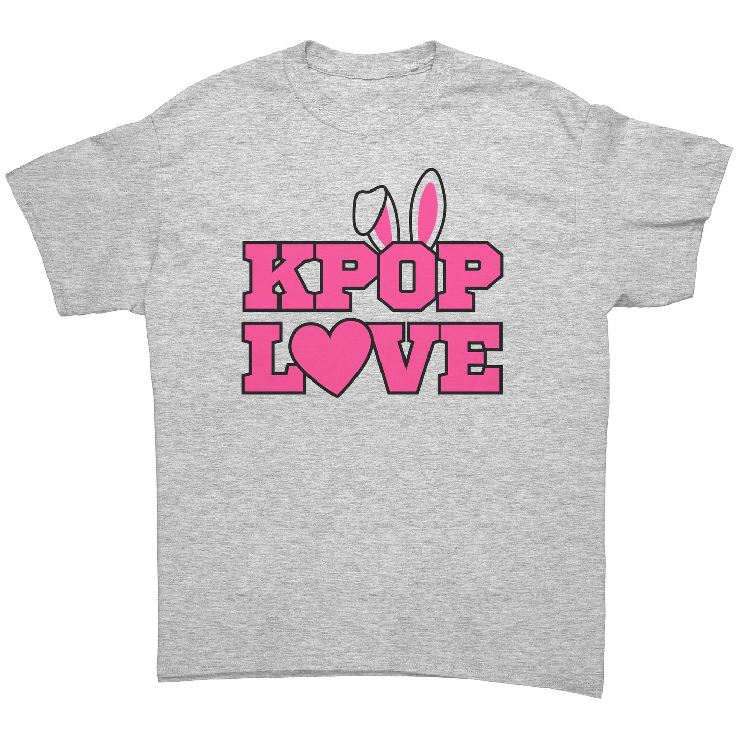 SKT KPOP Tees: Cute KPOP LOVE BUNNY Unisex Tee