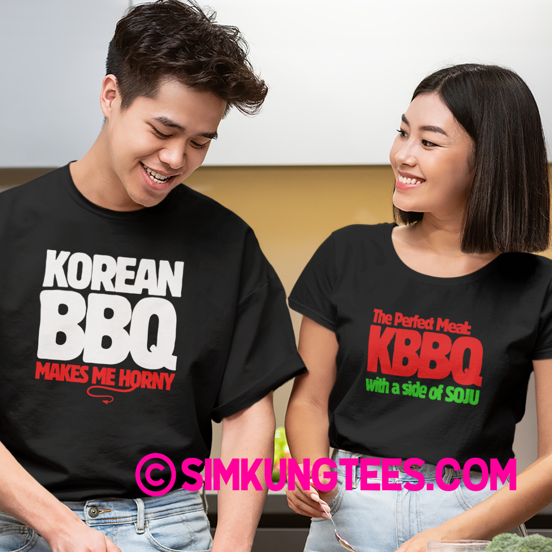 SKT Foodie Tees: The Perfect Meal: KBBQ with a Side of SOJU Unisex Tee