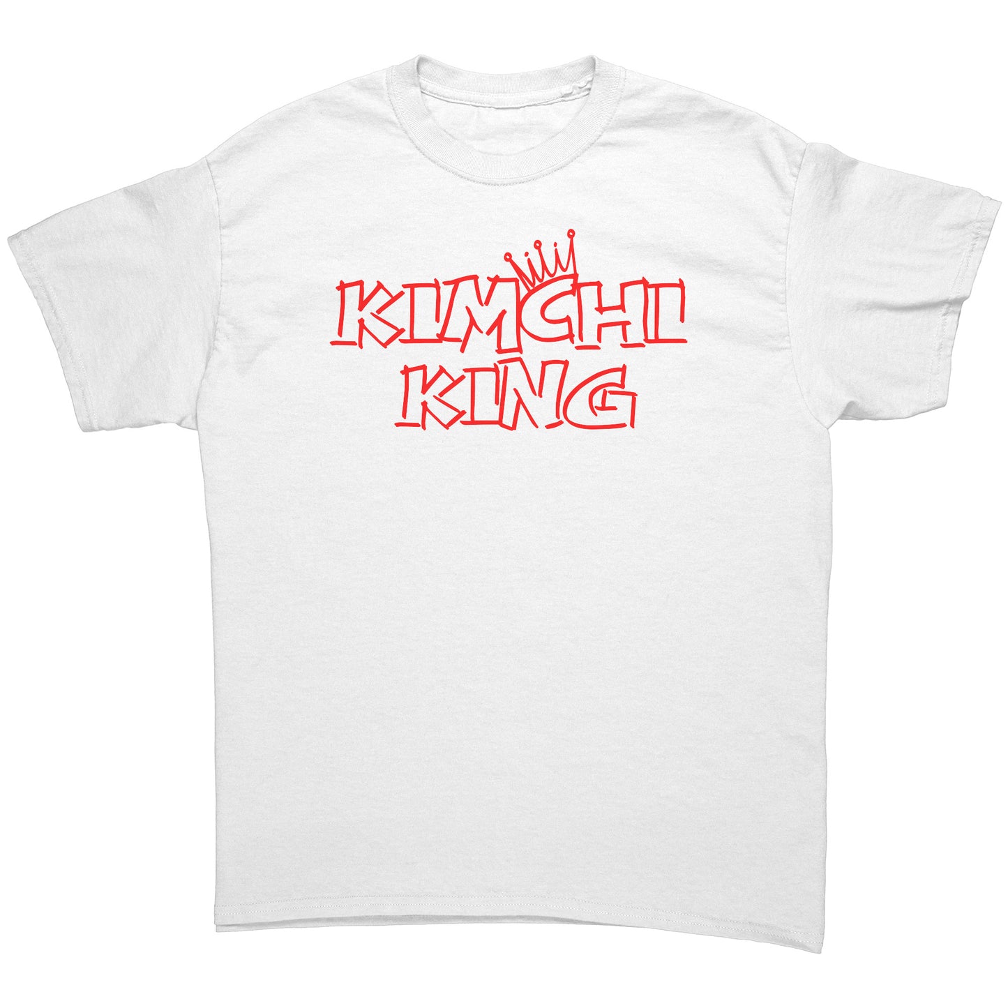 SKT Foodie Tees: KIMCHI KING Unisex Cotton Tee