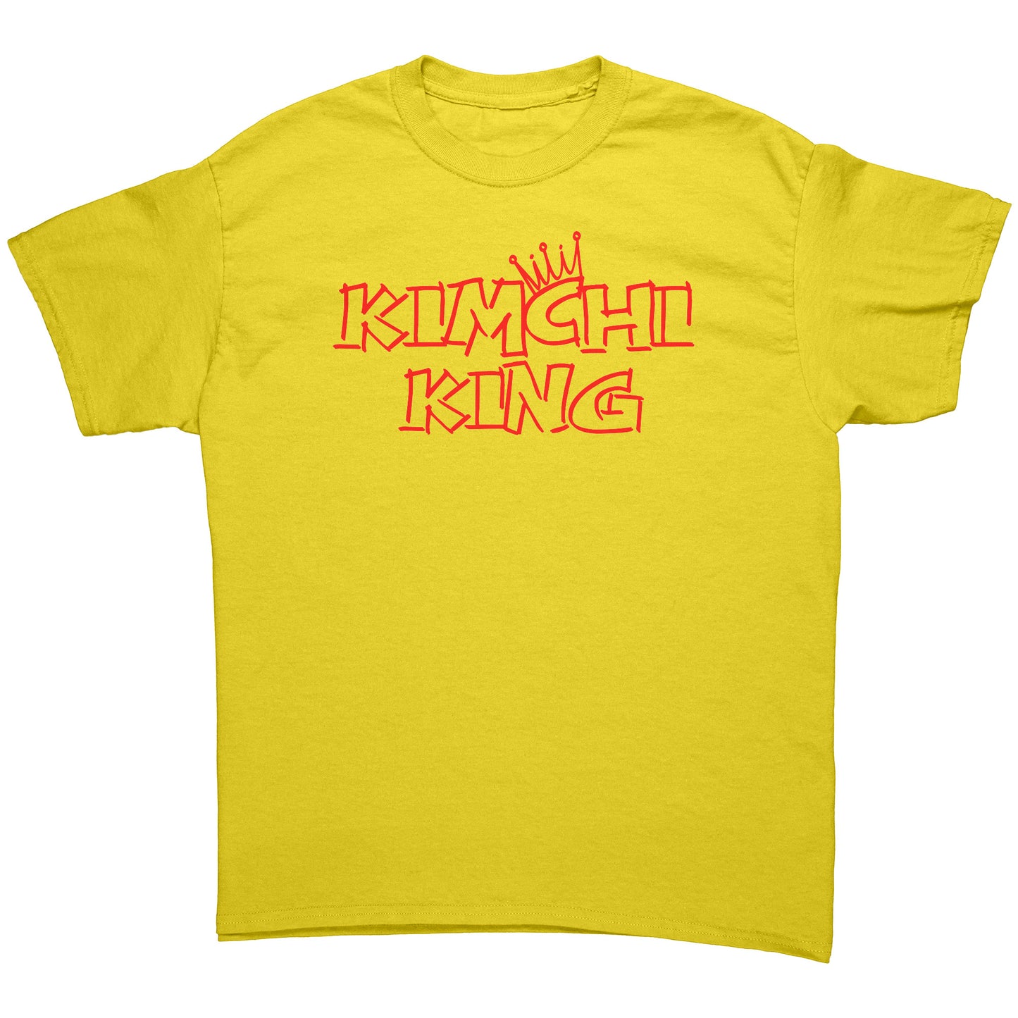 SKT Foodie Tees: KIMCHI KING Unisex Cotton Tee