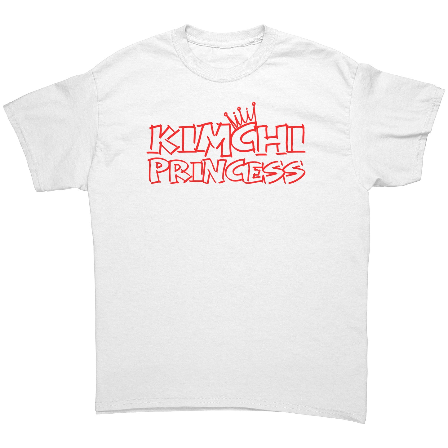 SKT Foodie Tees: KIMCHI PRINCESS Unisex Cotton Tee