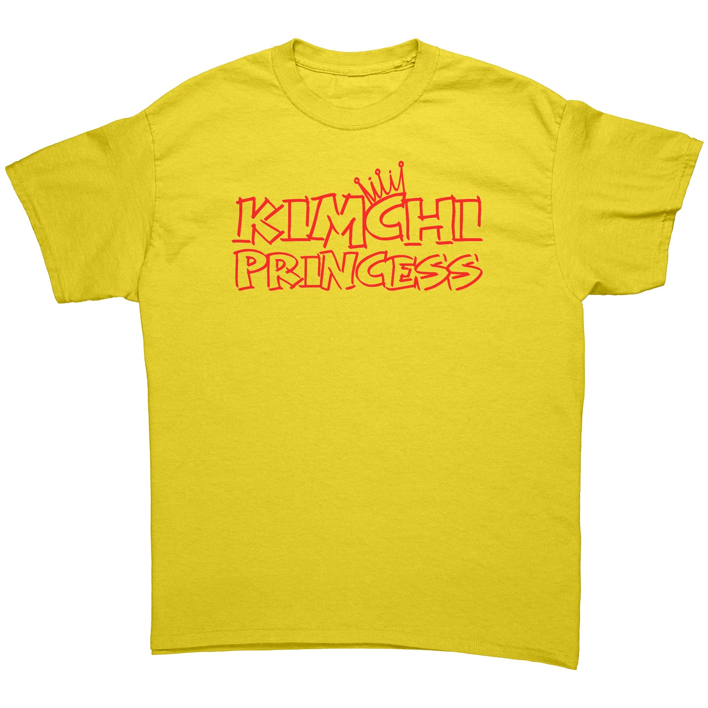SKT Foodie Tees: KIMCHI PRINCESS Unisex Cotton Tee
