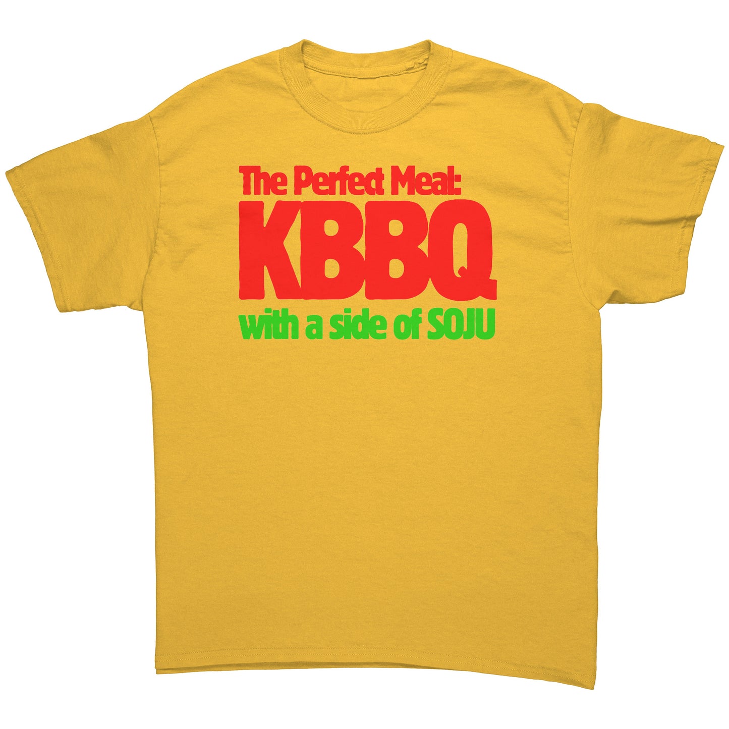 SKT Foodie Tees: The Perfect Meal: KBBQ with a Side of SOJU Unisex Tee