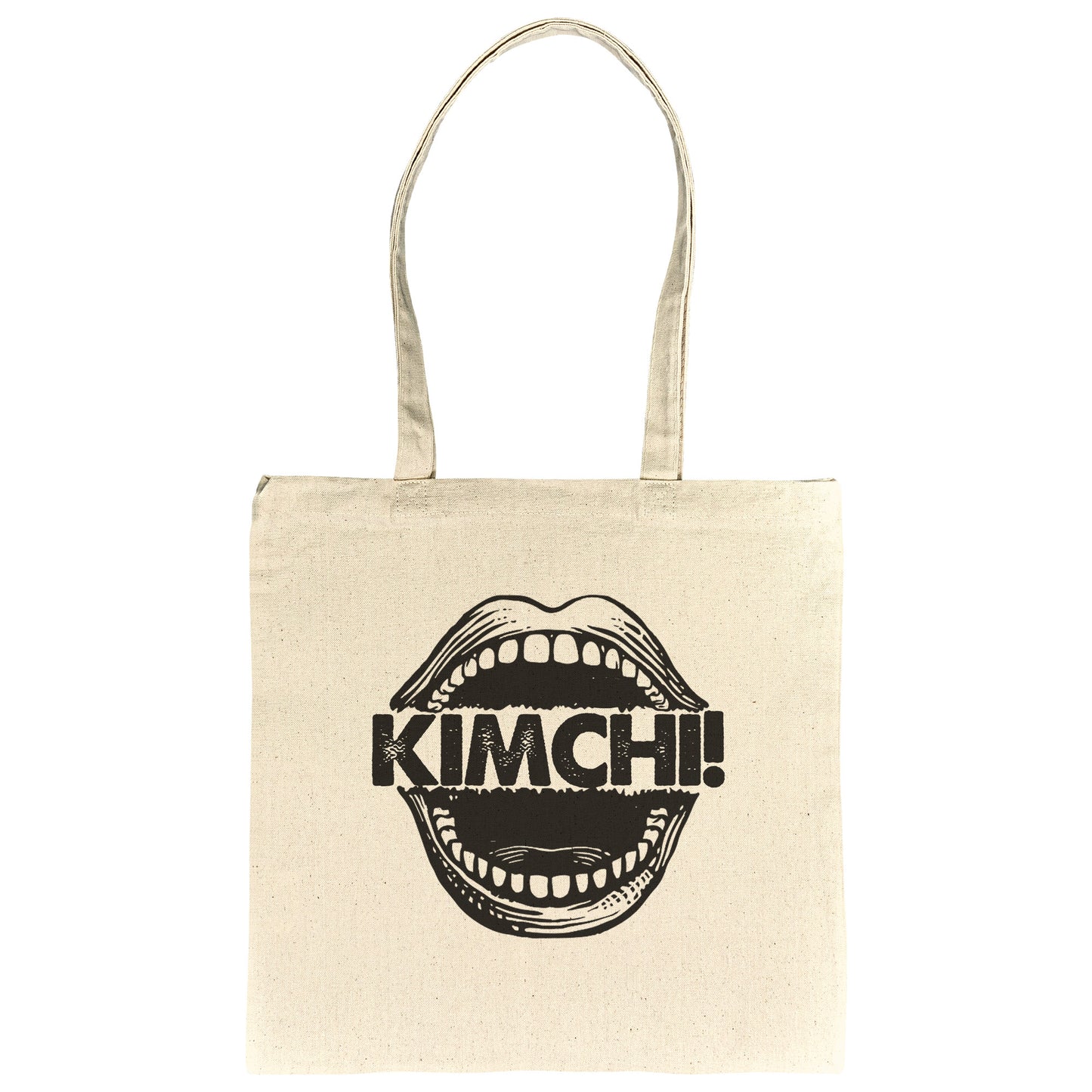 SKT Totes: SCREAMING KIMCHI Cotton Tote Bag