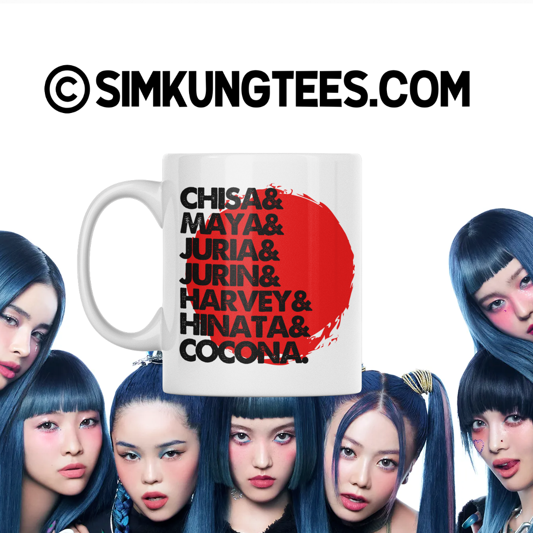 SKT Mugs: XG MEMBERS ROLL CALL Ceramic Mug